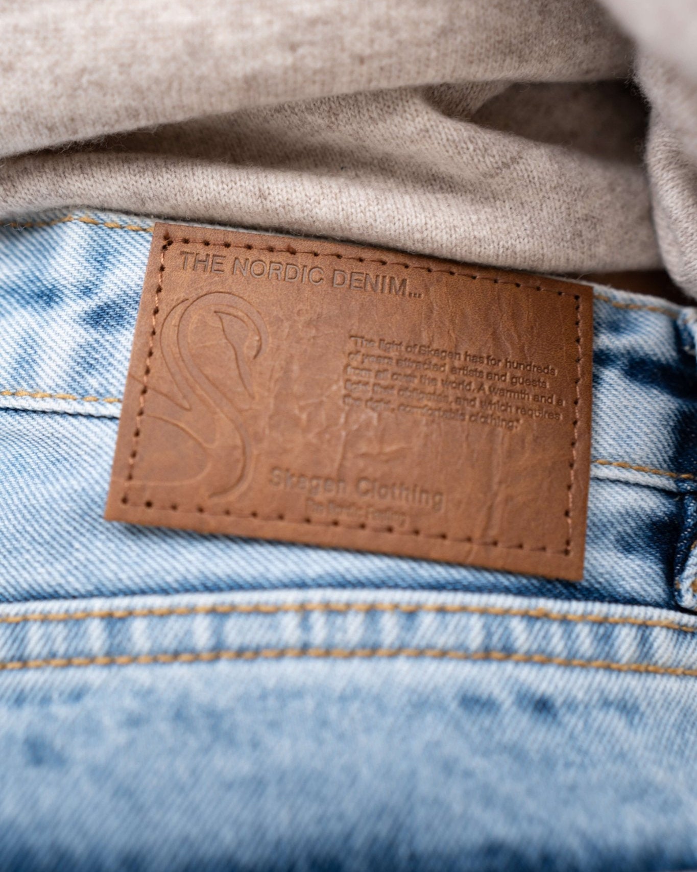 Denim Jeans Light Blue | Skagen - clothing.dk